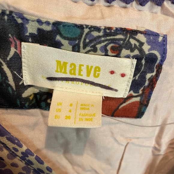 Anthropologie Maeve Annabella Paisley Maxi Dress - Picture 9 of 9